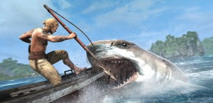 لقطات لأسماك القرش بلعبة Assassin's Creed 4: Black Flag